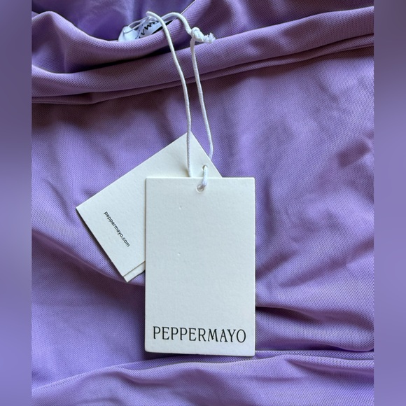 Peppermayo Lilac Strapless Dress - Picture 4 of 5